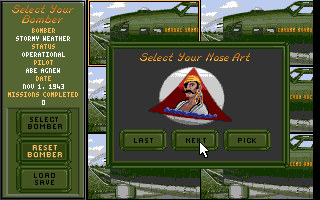 B-17 Flying Fortress screenshot 2 for Amiga